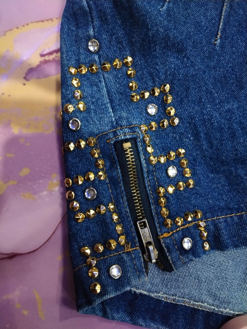 celana pendek jeans, foto 3