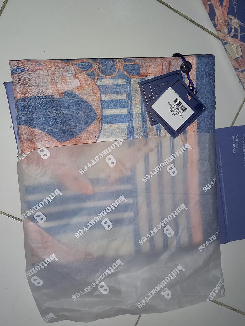 Muslim Batik Wanita white blue, foto 3