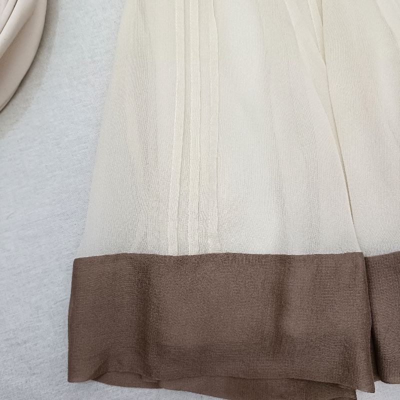 Chiffon Midi Skirt Soft Gothic Coquette, foto 5