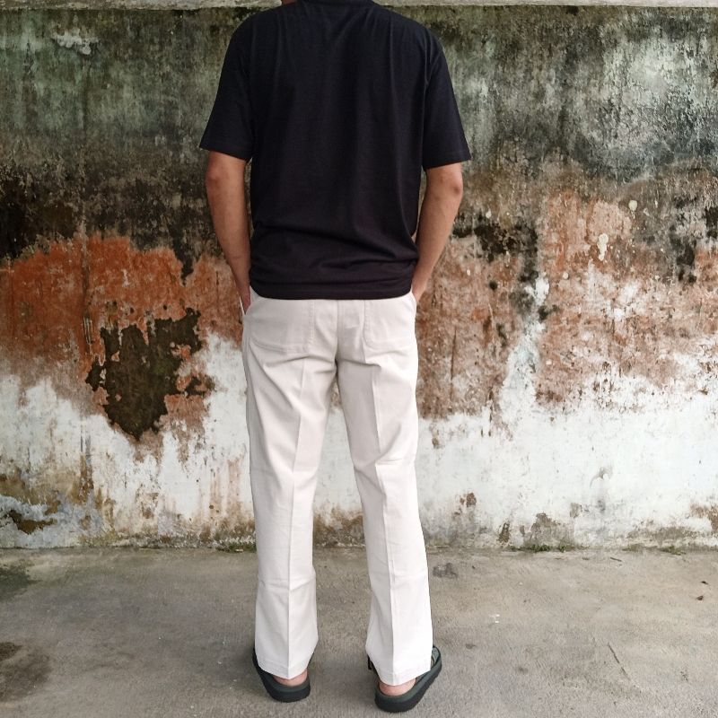 RELAXED PANT IN MISTY WHITE, foto 6