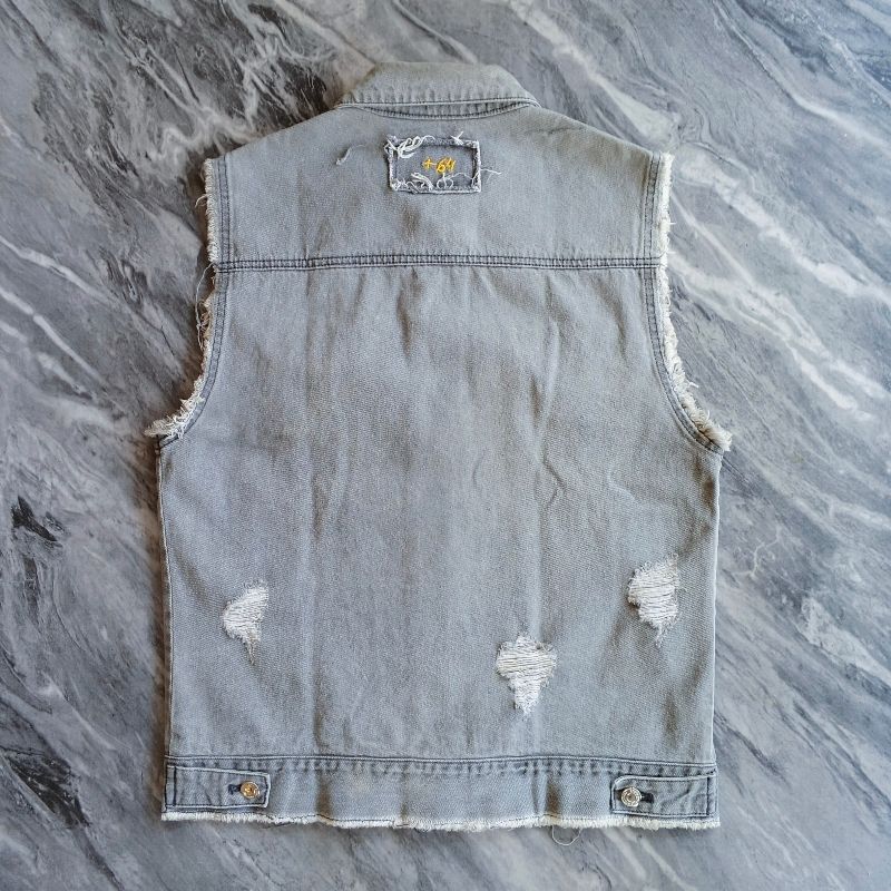 Vests Denim Ripped, foto 6