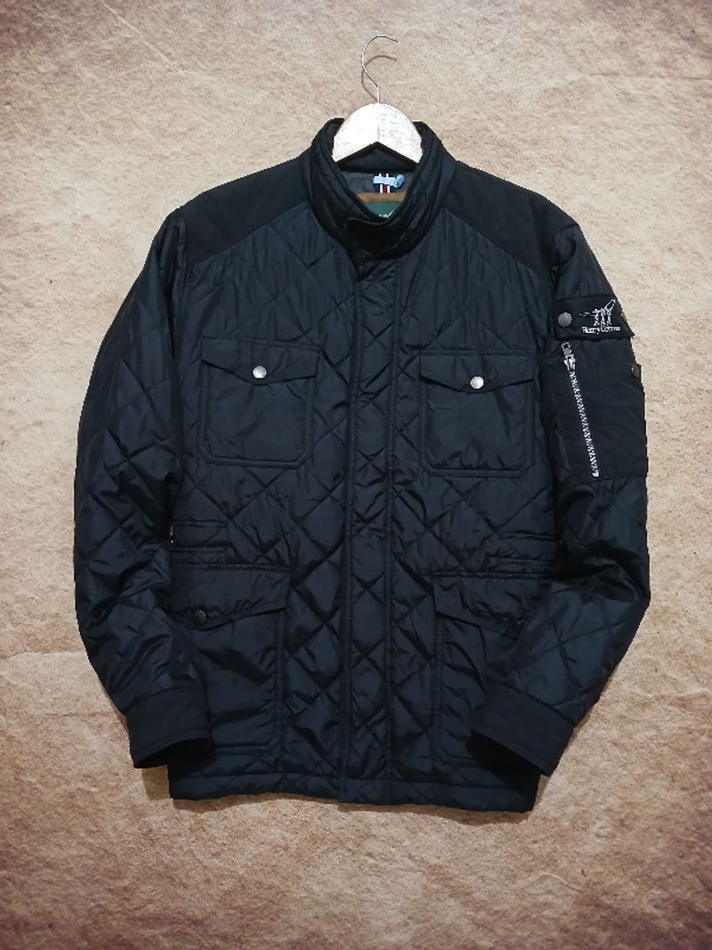 Jaket henry cotton quelted mens second authentic, foto 2