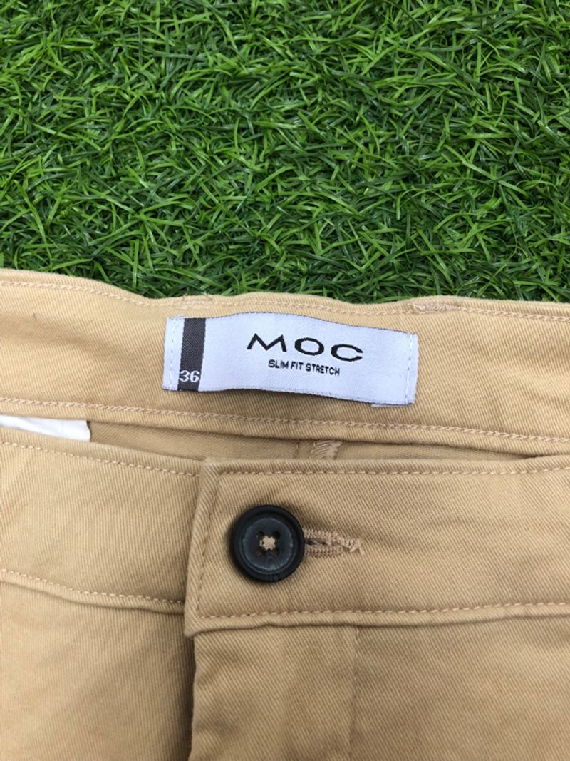 👖MOC Slim Fit Stretch Pants (Beige)‼️, foto 3