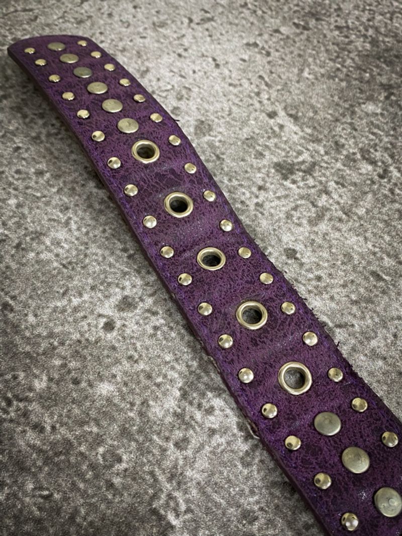 2000s Studded Leather Belt, foto 5