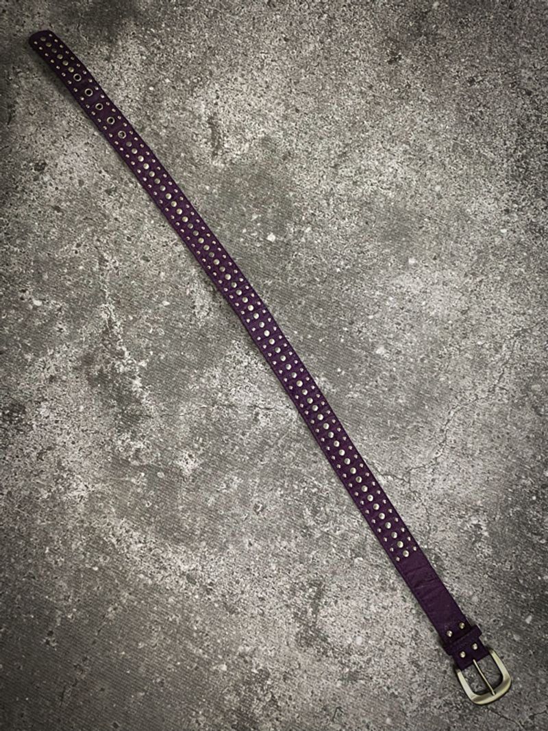 2000s Studded Leather Belt, foto 6