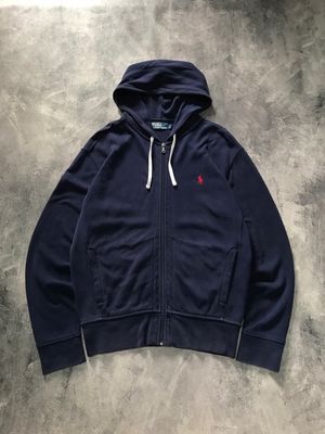 polo zip hoodie