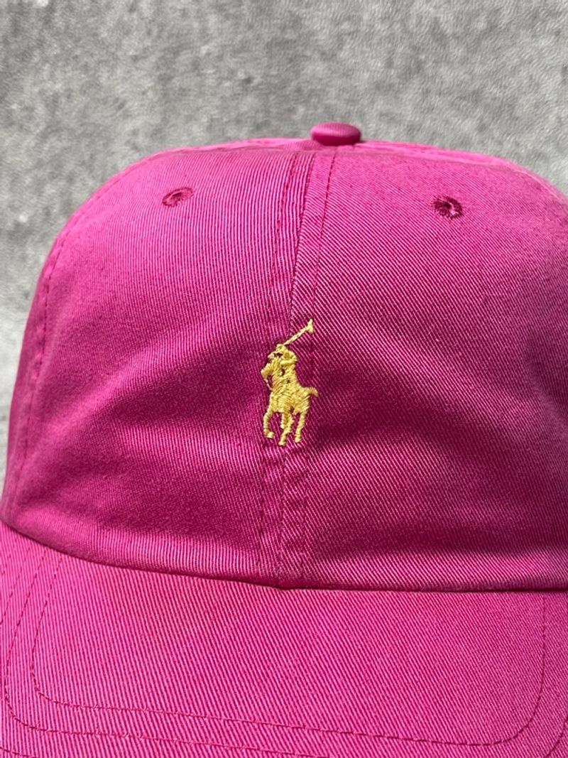 Topi Polo Ralph Lauren Unstructured Cap Pink Washed Adjustab, foto 3