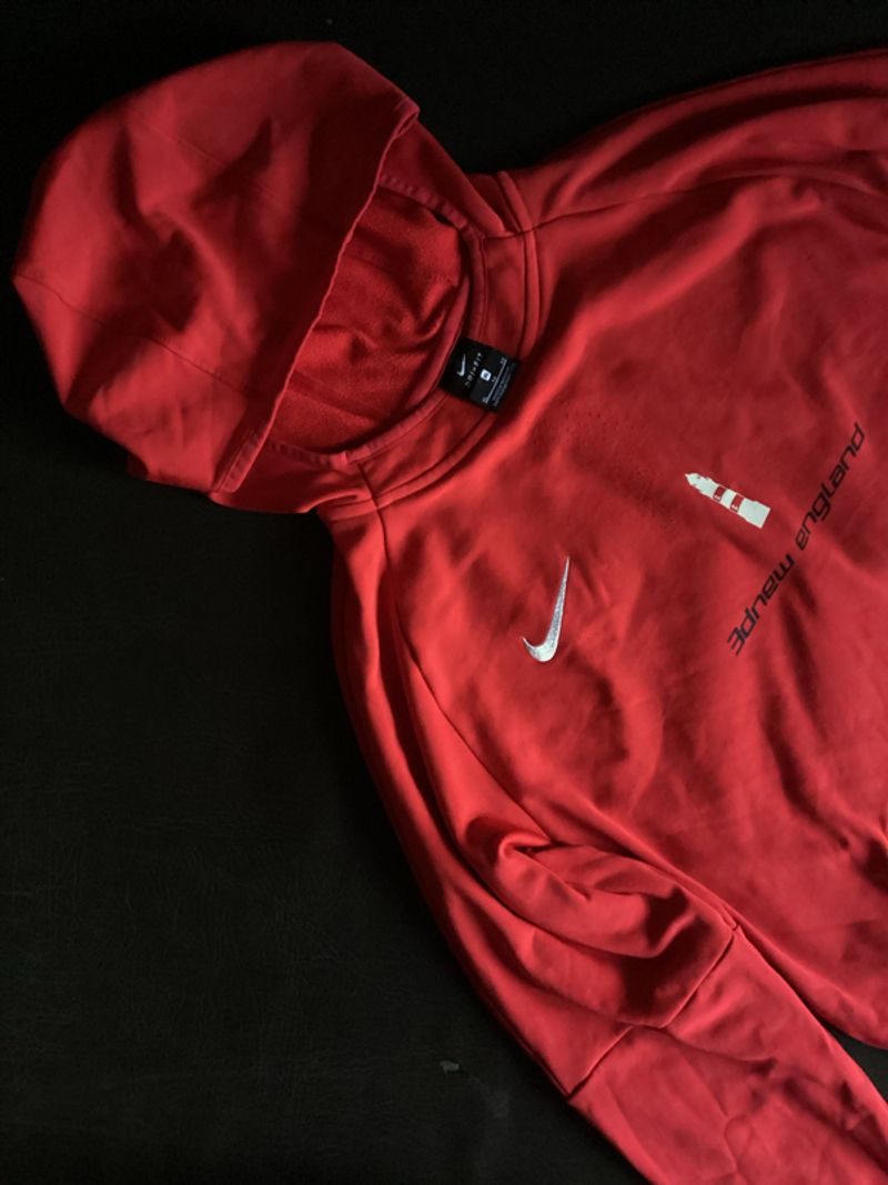 Sweater hoodie Red Nika basic dri-fit running, foto 2