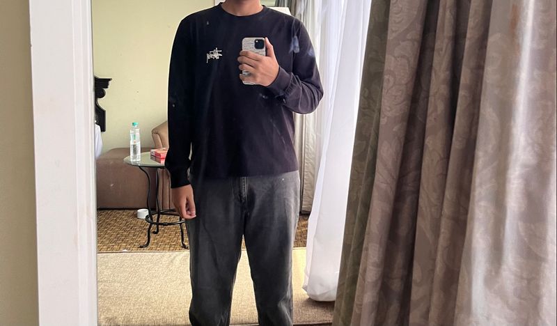 Stussy Black Crewneck, foto 7