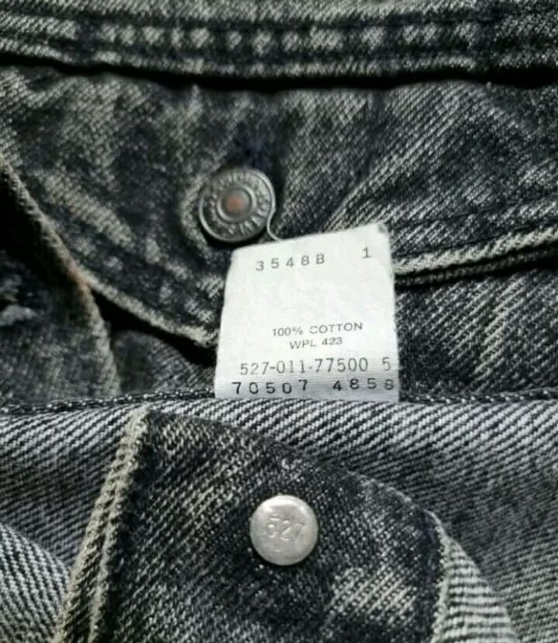 Levi's Denim Jacket Grey Washed 🇺🇸, foto 4