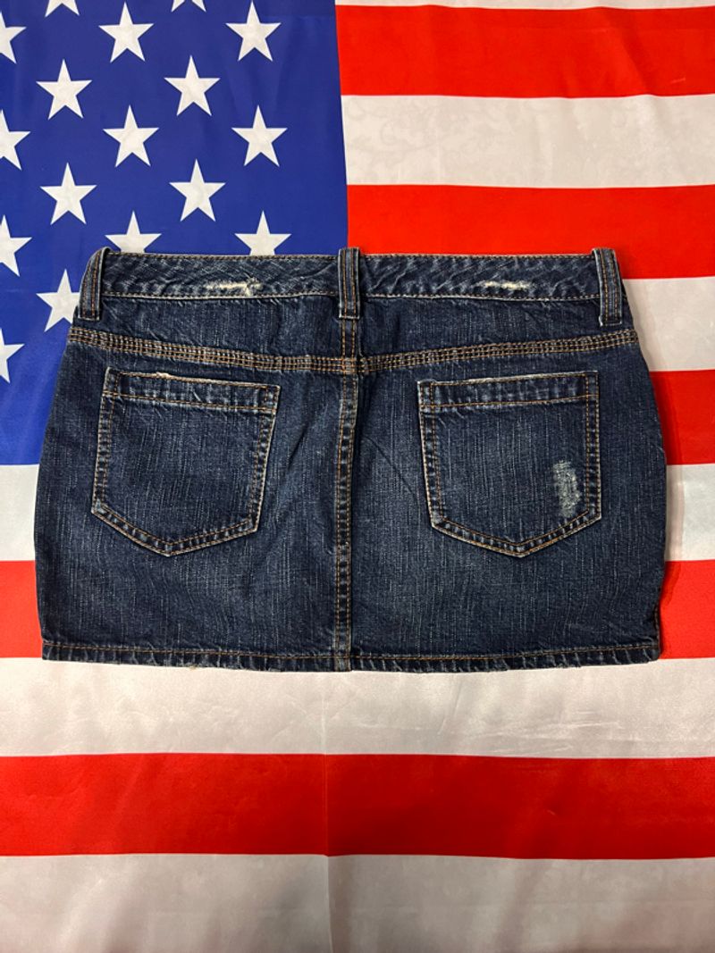 Calvin Klein mini skirt denim, foto 2