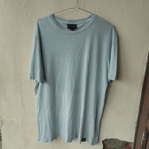 Emporio Armani Streetwear T-shirt Pria blue