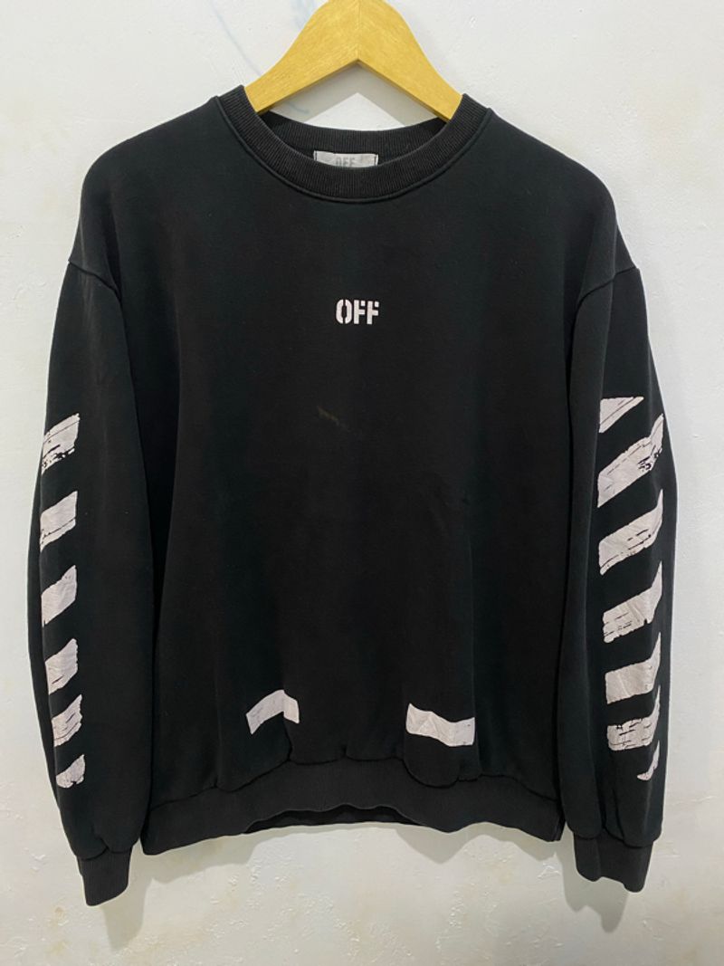CREWNECK OFF WHITE, foto 2
