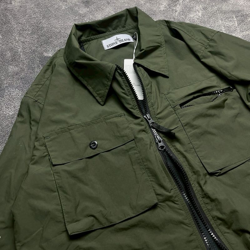 OVERSHIRT CRINKLE STONE ISLAND, foto 3