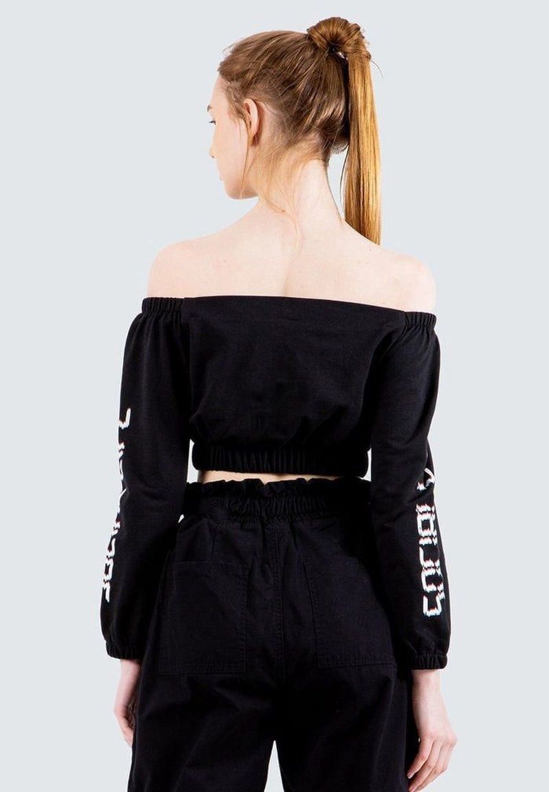 Colorbox Glitch Printed Crop Top, foto 7