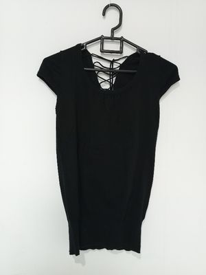 [ NETT ] Navy Knit Tops