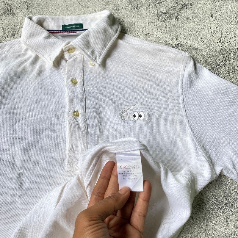 Polo Lacoste White on White, foto 5