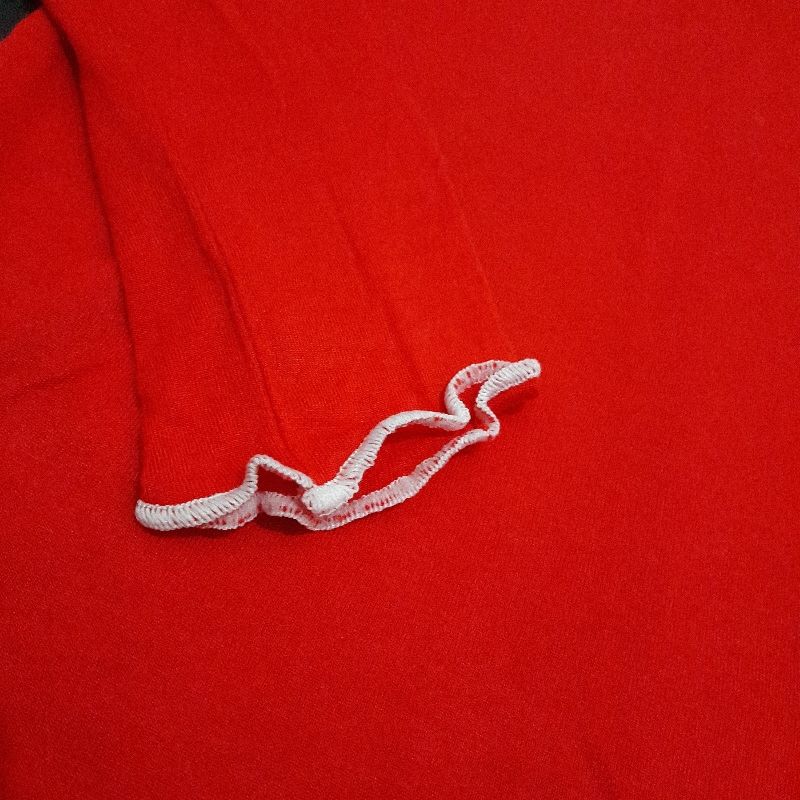 Cotton ink - red long sleeves shirt, foto 2