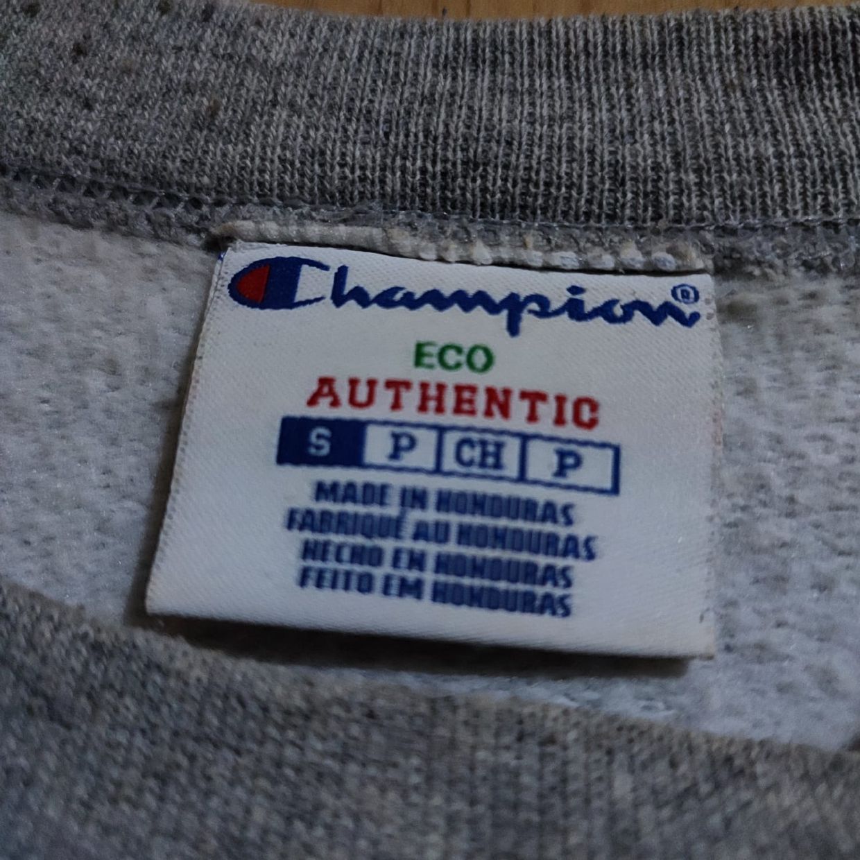 Champion Sweatshirt Pria gray, foto 3