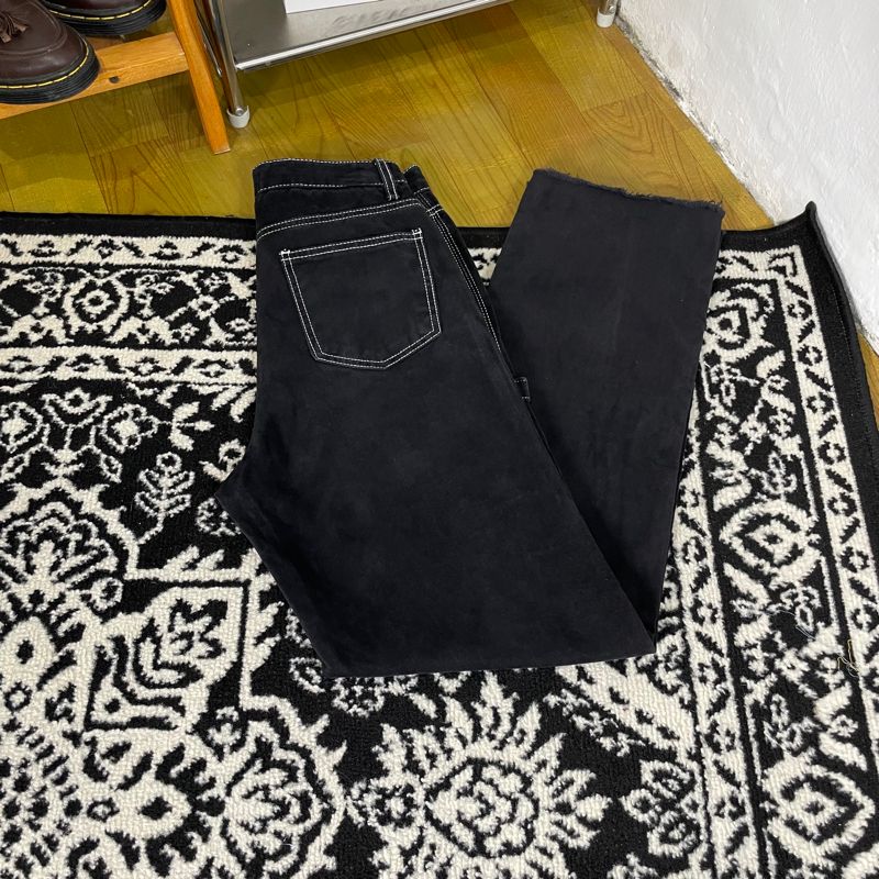 Black carpenter jeans loose fit, foto 6