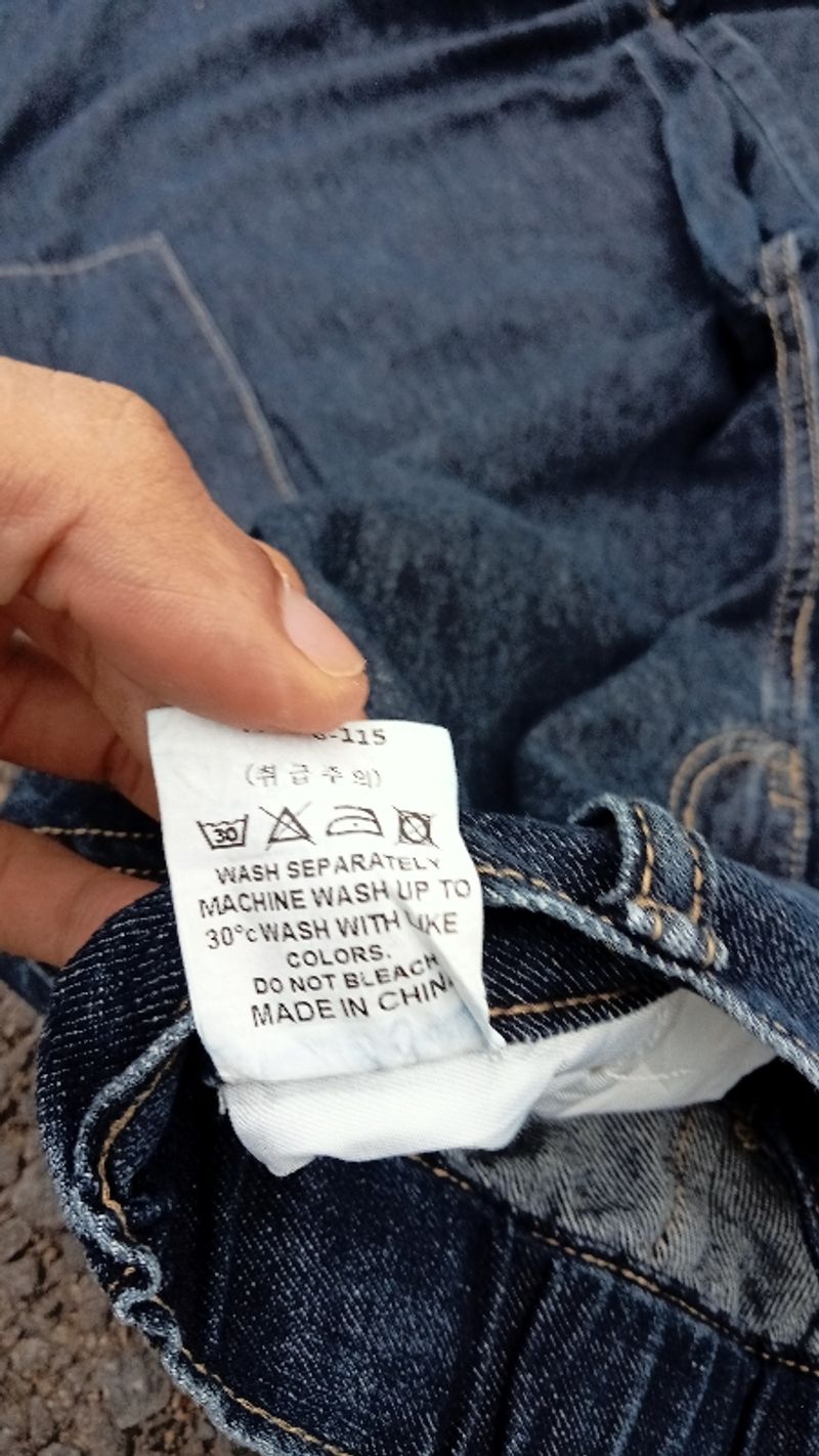 Baggy denim chargo handmade, foto 5