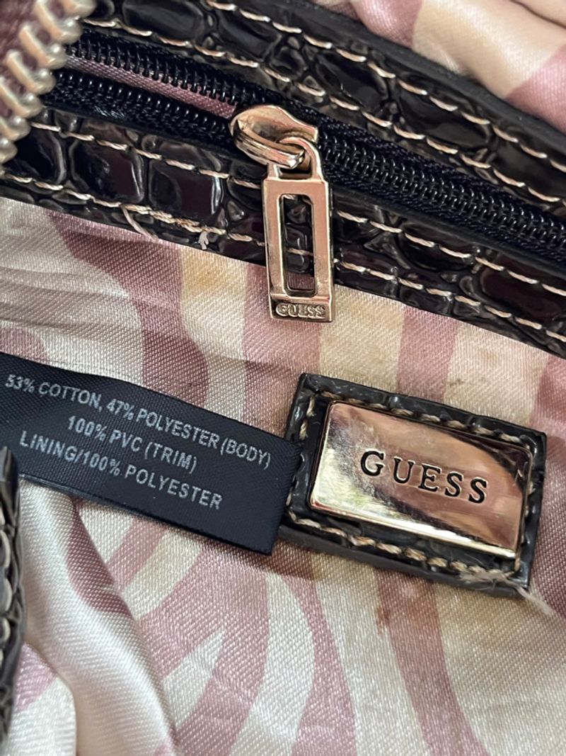 Guess big logo signature shoulderbag, foto 9