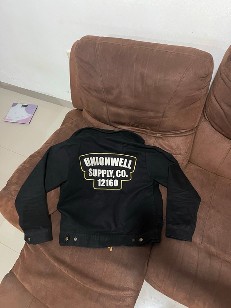 Unionwell Trucker Jacket Zip Code Black| NOT BEN DAVIS LEVIS, foto 2