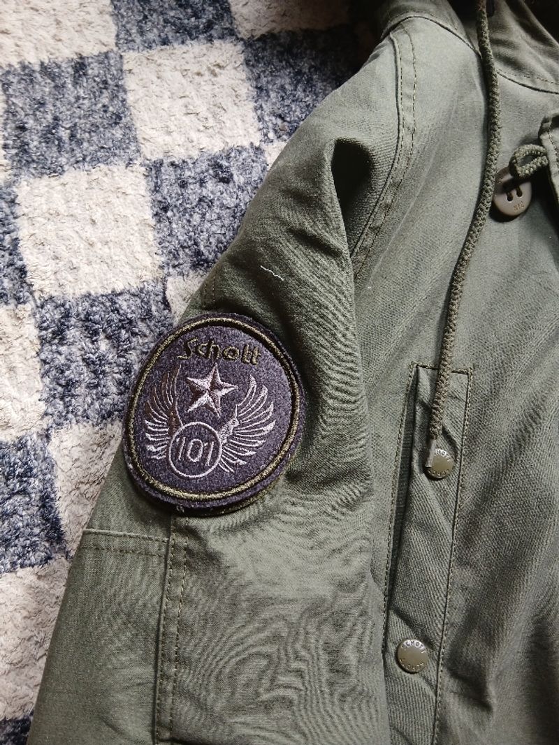 Schott USAF military N3B parka, foto 2