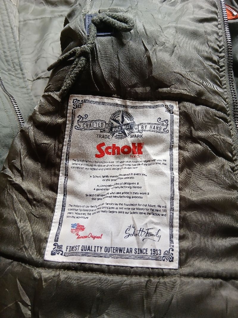 Schott USAF military N3B parka, foto 8