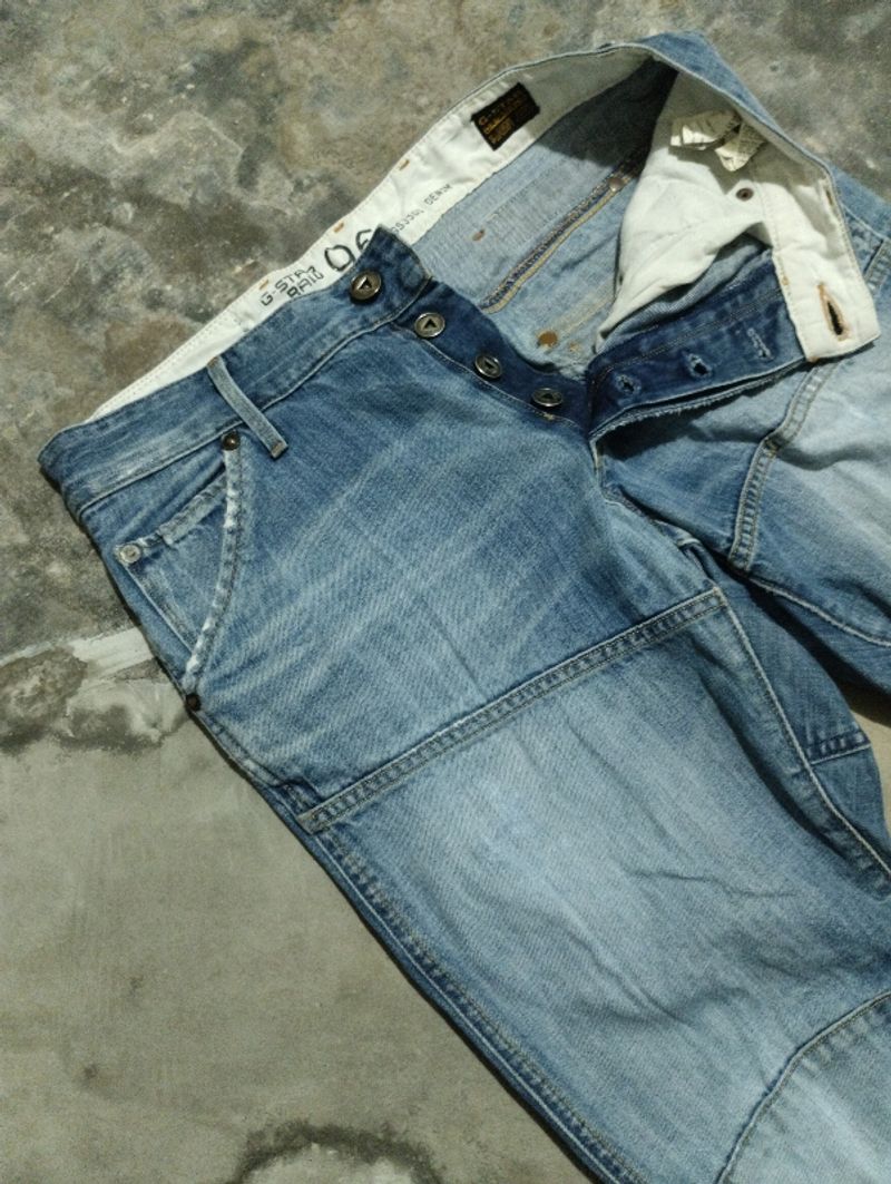 G star Raw Buckle Back Denim Pants, foto 5
