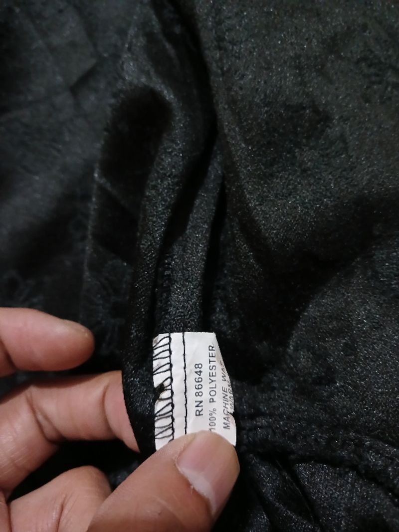 Jaket chrome heart full print second thrift, foto 4
