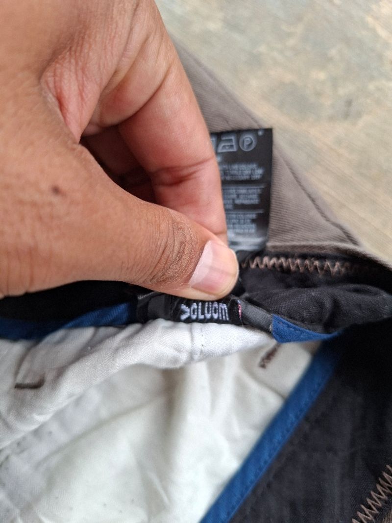 Volcom Vmonty Stretch Chino Pants Mushroom, foto 5