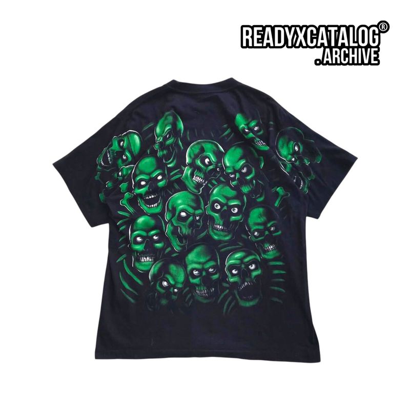 Kaos Bootleg Skull Aop, foto 2