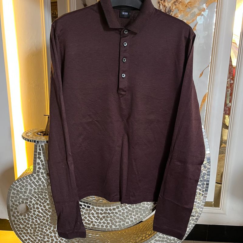 Hugo Boss Authentic Regular Fit Mercerised Longsleeve, foto 3