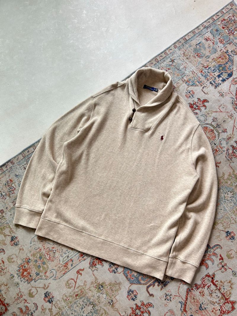 Collar long sleeve pullover by Polo Ralph Lauren, foto 2