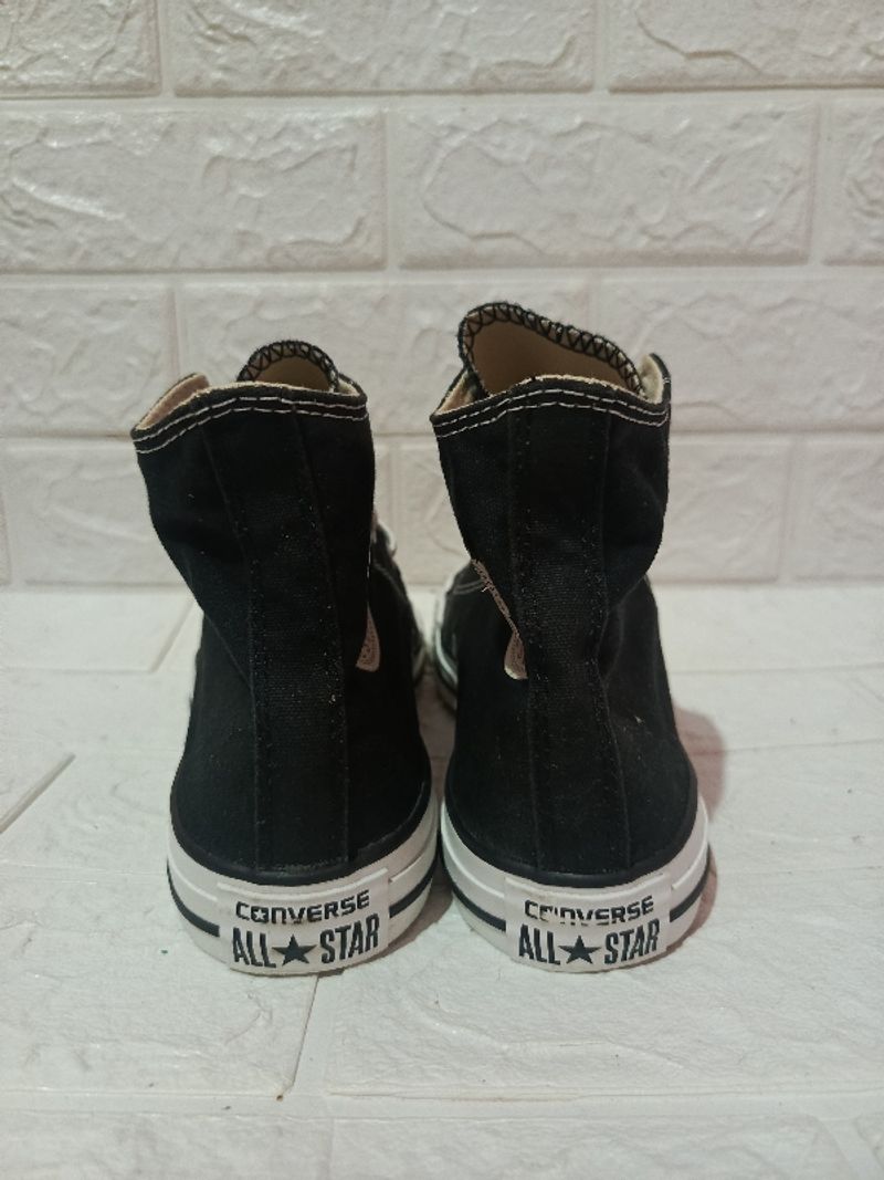 Converse CTAS hi black white, foto 3