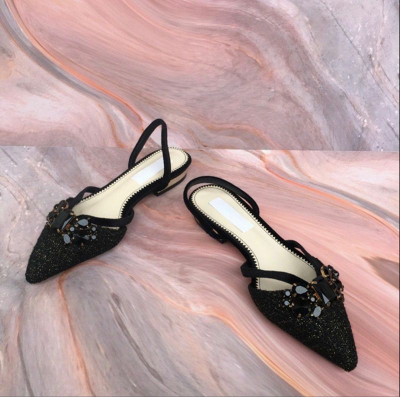 Classic Flat Backstripe Heels 3cm, foto 2