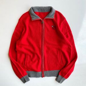 ELMO SESAME STREET WOOL KNITWEAR JACKET | RAJUT | OUTERWEAR