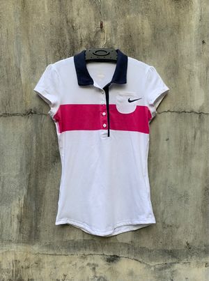 y2k Nike Tennis Pocket Polo Tee