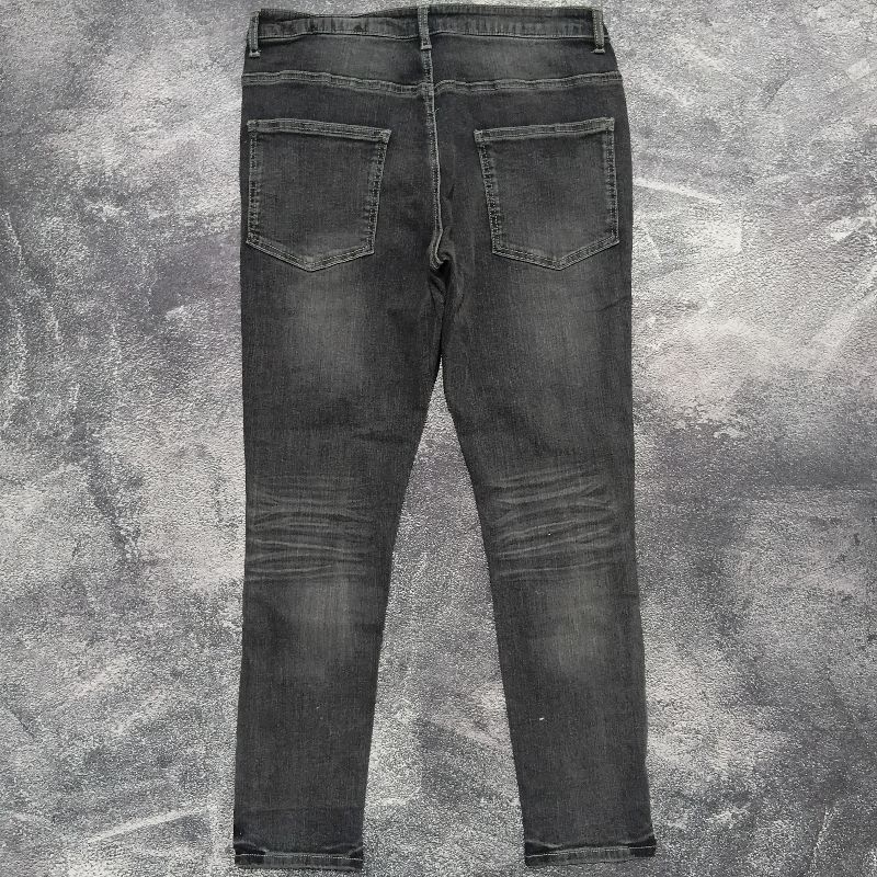 ROSHELL DISTRESSED STRECHT JEANS (mohon baca deskripsi), foto 4