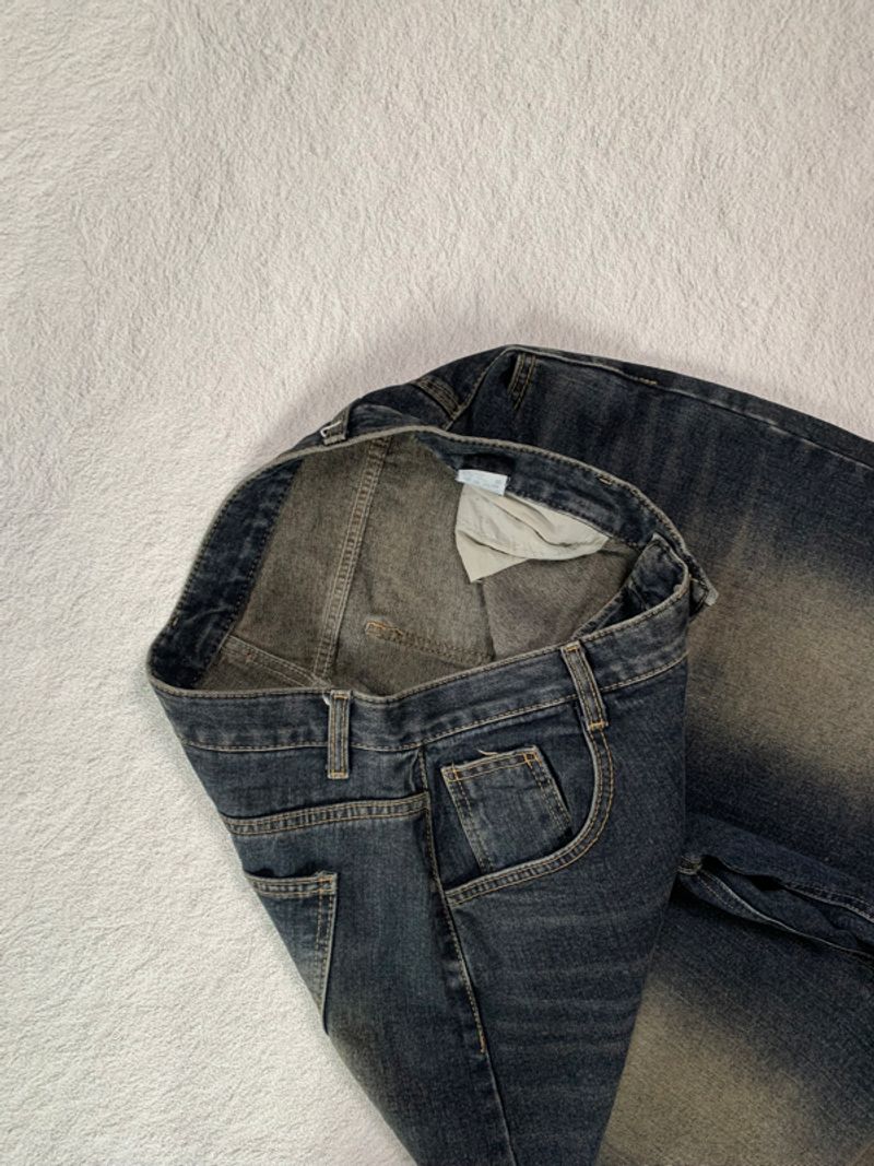 bagy jeans washed basic korea, foto 5