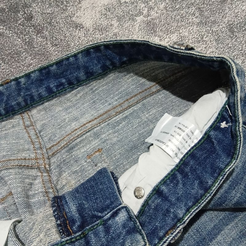 BASIC 1980 STRECHT JEANS (mohon baca deskripsi), foto 3