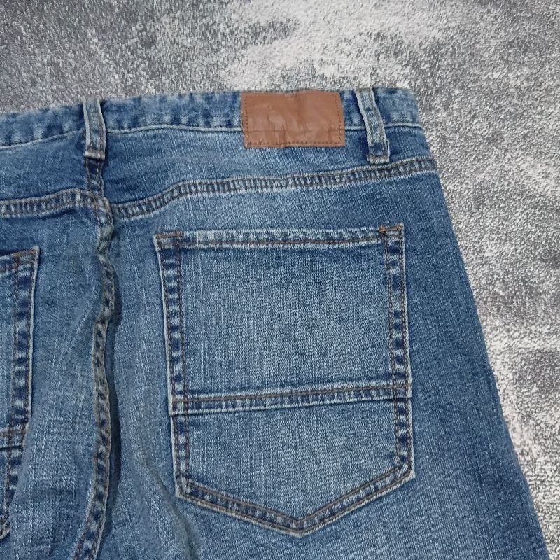 BASIC 1980 STRECHT JEANS (mohon baca deskripsi), foto 5
