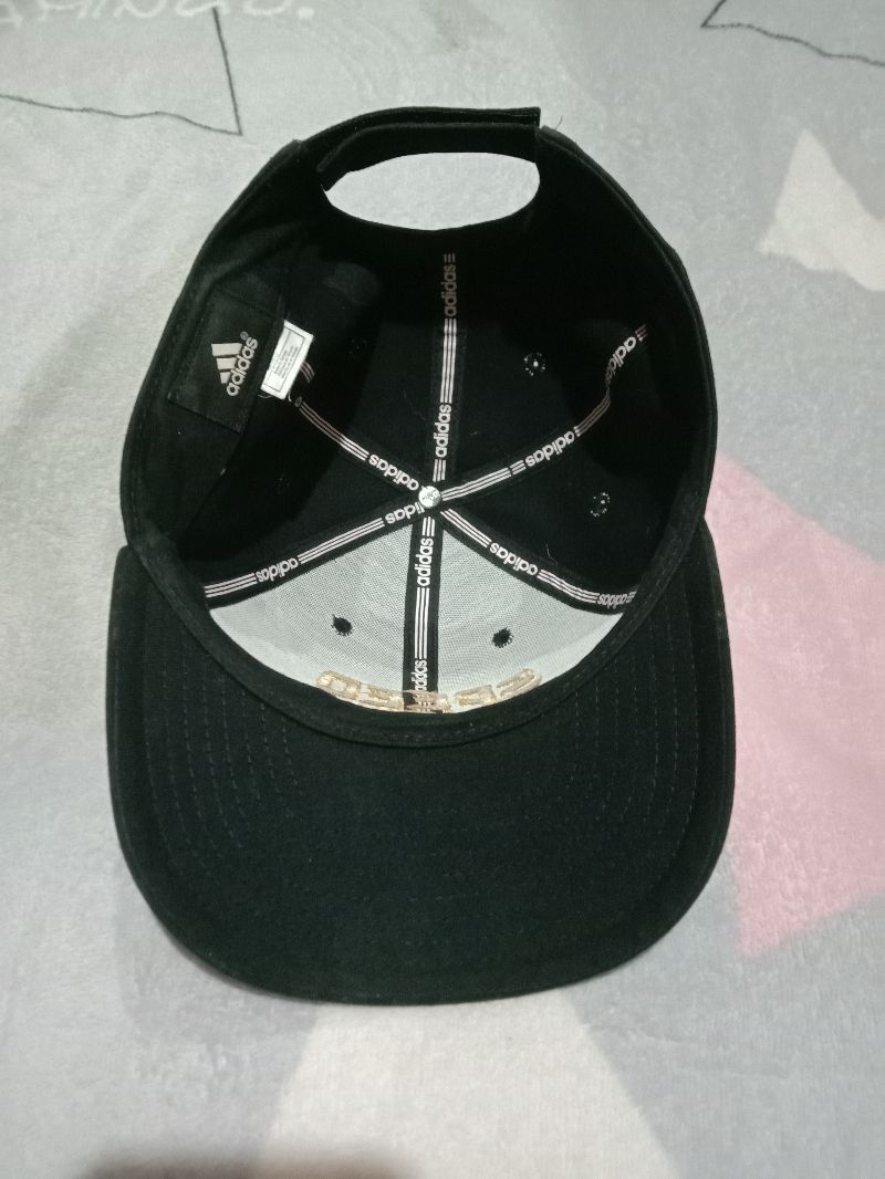 Topi adidas Second Original Model Baseball hitam katun, foto 4