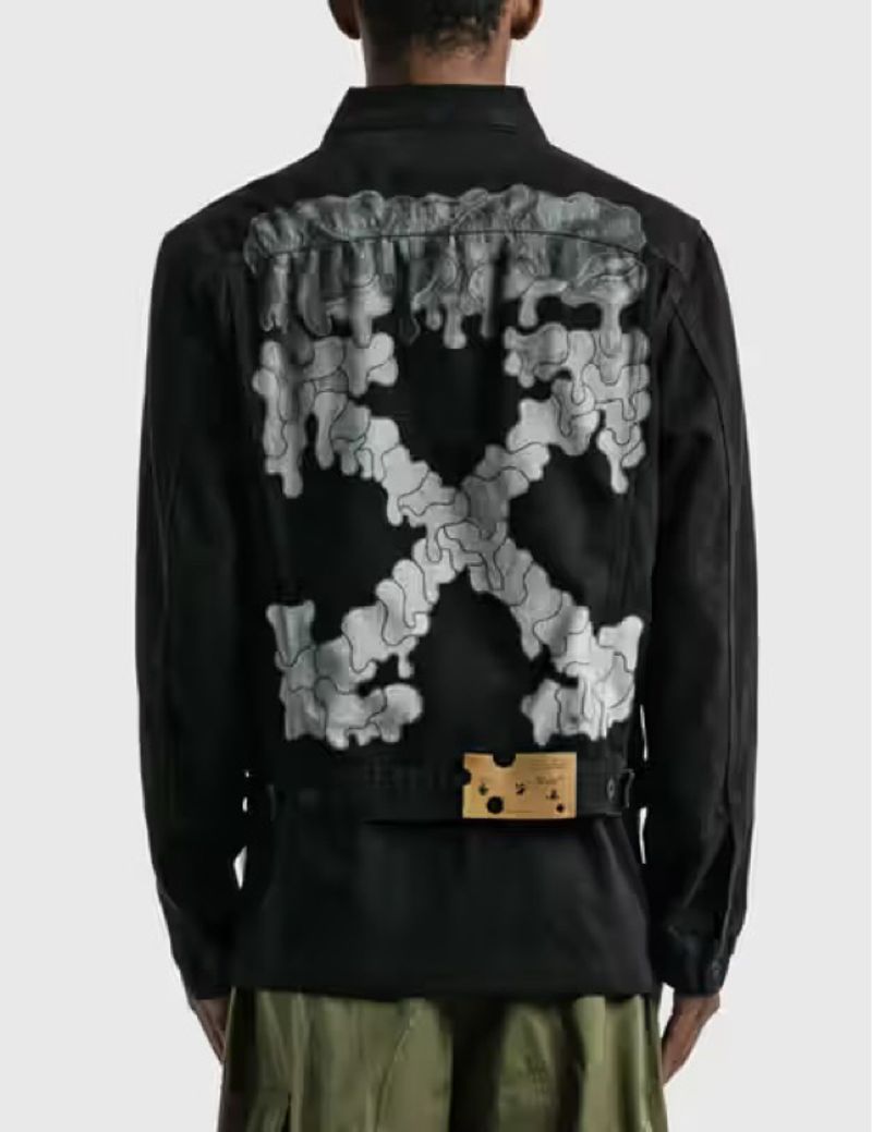 OFF-WHITE Arrow Slim Black Trucker, foto 3