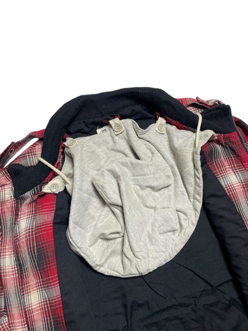 Savero LGB Style Plaid Hooded Jacket, foto 4