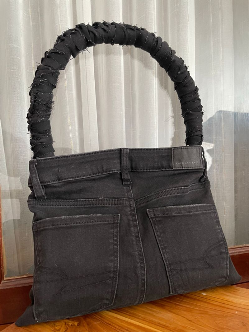 REWORKED BAG FROM ORIGINAL AMERICAN EAGLE JEANS, foto 4