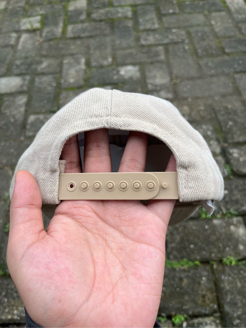 Vintage Hat Pria tan, foto 4