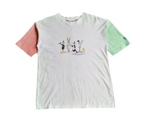 VTG 90s Looney Tunes U. S. A Characters 4 Tone Color