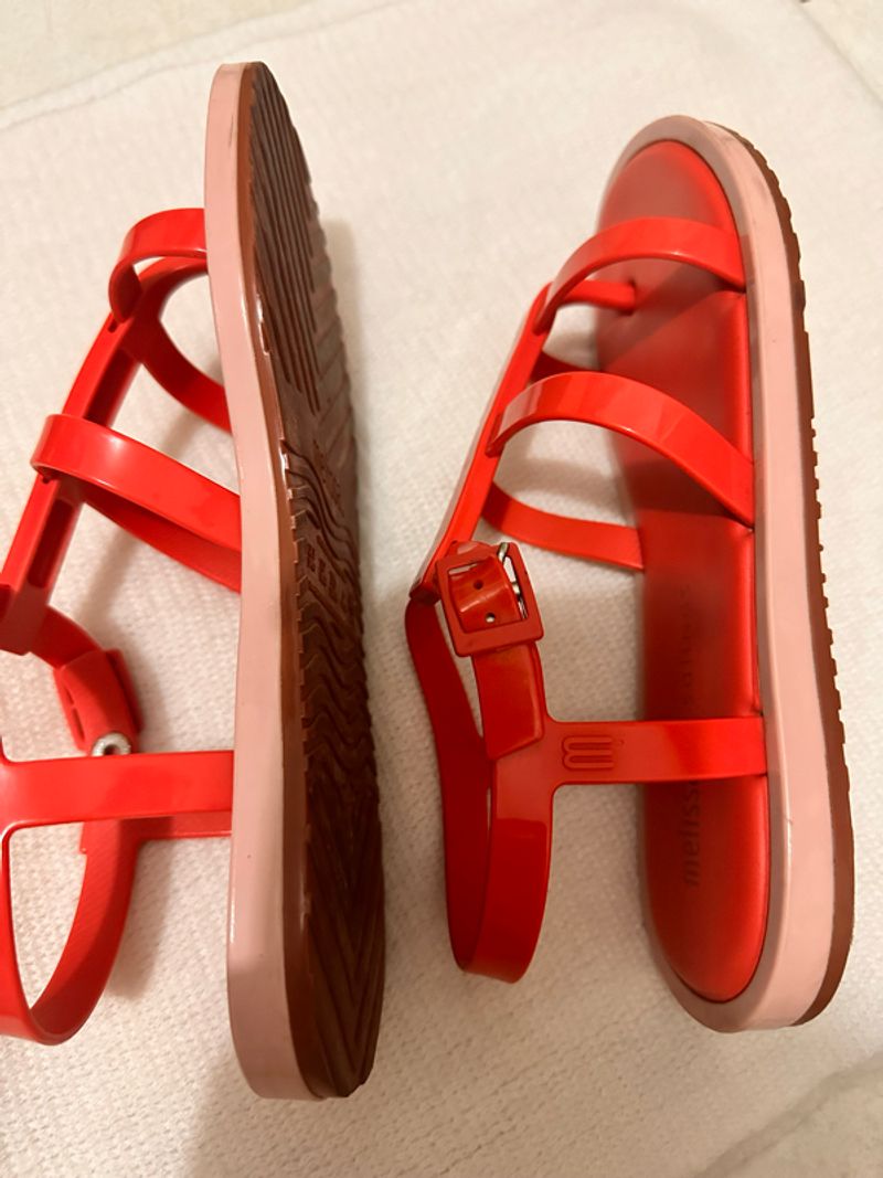 Preloved Mellisa Salinas Sandals Orange 37, foto 2